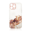 Marble Case for iPhone 12 Pro Max Gel Cover Marble Brown