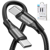 Joyroom fast charging / data cable USB Type C - USB Type C PD 60W 2m black (S-2030N1-60)