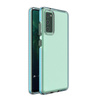 Spring Case pokrowiec żelowe etui z kolorową ramką do Samsung Galaxy A72 4G jasnoniebieski