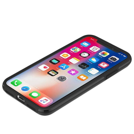 Incipio DualPro Sport - Etui iPhone Xs / X (ciemny przezroczysty)