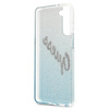 Guess GUHCS21MPCUGLSBL S21+ G996 niebieski/blue hardcase Glitter Gradient Script