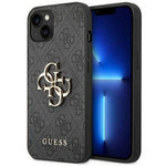 Guess GUHCP14S4GMGGR iPhone 14 6.1 &quot;grau / graues Hardcase 4G Big Metal Logo