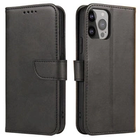 Etui Magnet Case z klapką na Samsung Galaxy S25 Edge - czarne