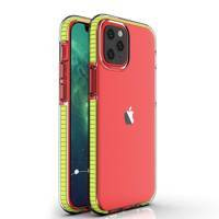 Spring Case Silikon Gel Handyhülle Schutzhülle für iPhone 13 mini gelb