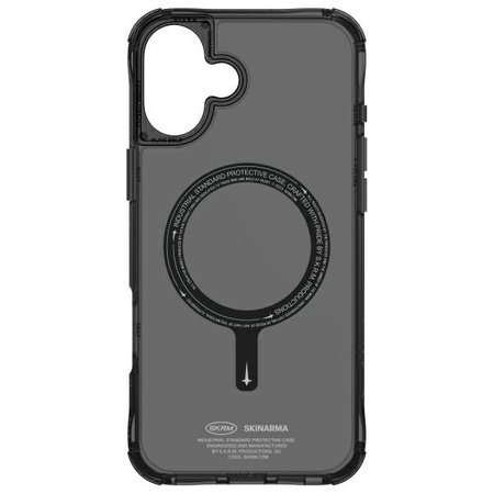 Skinarma etui Saido iPhone 16 6.1"        Magnetic Charging czarny/black