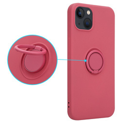 Etui Silicon Ring do Iphone 11 PRO jasno czerwony