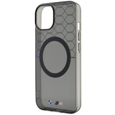 Etui BMW BMHMP14MHGPK iPhone 14 Plus 6.7" szary/grey Pattern MagSafe