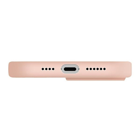 Uniq Hülle Lino Hue iPhone 14 Pro 6.1&quot; Magclick Charging pink/blush pink