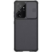 Nillkin CamShield Pro Case pancerne etui pokrowiec osłona na aparat kamerę Samsung Galaxy S21 Ultra 5G czarny