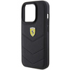 Ferrari Quilted Metal Logo case for iPhone 15 Pro - black