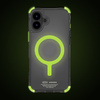 Skinarma etui Saido iPhone 16 Plus 6.7"   Magnetic Charging zielony/green (niteglow)