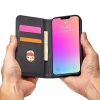 Magnet Card Case etui Samsung Galaxy A23 5G pokrowiec z klapką portfel podstawka czarne