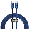 Baseus Crystal Shine Series Fast Charging Data Cable Type-C to iP 20W 2m Blue