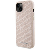 Karl Lagerfeld Quilted K Pattern Hülle für iPhone 15 – Rosa