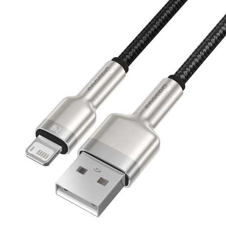 Baseus Cafule Series Metal Data Cable USB to IP 2.4A 0.25m Black