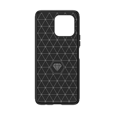 Carbon Case für Honor X6a - schwarz