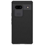 Pancerne etui Google Pixel 7a z osłoną na aparat Nillkin CamShield Pro Case - czarne