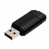 Verbatim Pendrive 8GB USB-A 2.0 PinStripe czarny/black 49062