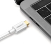 Ugreen jednokierunkowy kabel przejściówka z USB Typ C do Display Port 4K 1,5m czarny (MM139)