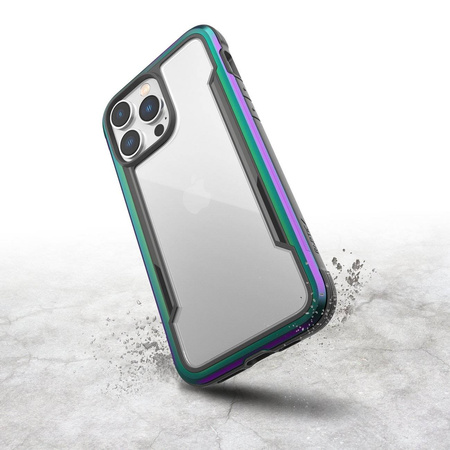 Raptic X-Doria Shield Case für iPhone 14 Pro Max gepanzerte opale Hülle