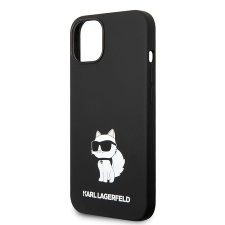 Karl Lagerfeld Silicone NFT Choupette - Etui iPhone 14 Plus (czarny)