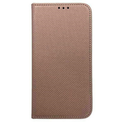 Etui Smart Magnet book Xiaomi 14T Pro różowo złoty/rose gold