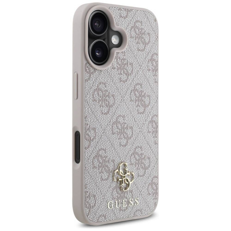 Etui IPHONE 16 Guess HC PU 4G Small 4G & Classic różowe