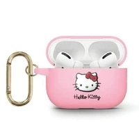 Hello Kitty Silikon 3D Kitty Head Hülle für AirPods 3 – Rosa