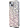 Etui Hello Kitty IML Gradient Electrop Crowded Kitty Head na iPhone 15 - różowe