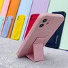 Wozinsky Kickstand Case elastyczne silikonowe etui z podstawką Xiaomi Redmi 10X 4G / Xiaomi Redmi Note 9 czarny