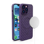 MagSafe Woven Case for iPhone 15 Pro Max - purple