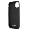 AMG AMHCN61GSEBK iPhone 11 6,1" czarny/black hardcase Leather Debossed Lines