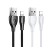 Remax Lesu Pro kabel przewód USB - Lightning 480 Mbps 2,1 A 1 m czarny (RC-160i black)