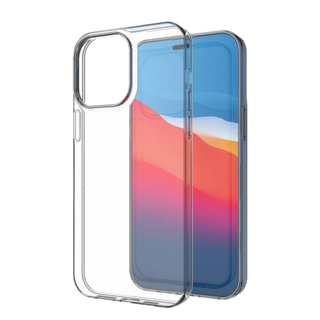 Żelowy pokrowiec etui Ultra Clear 0.5mm iPhone 14 Pro Max przezroczysty