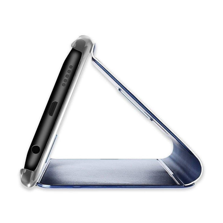 Etui HUAWEI Y6P Clear View Cover z klapką różowe