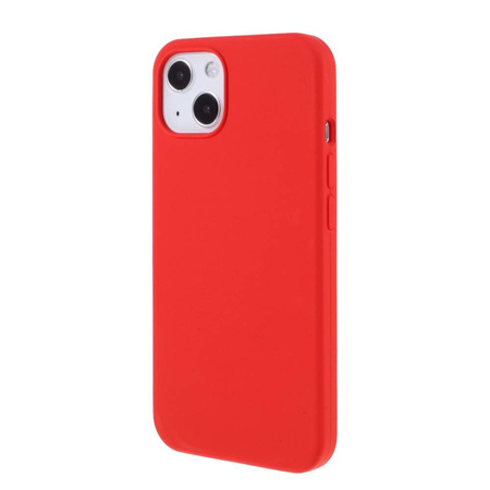 Etui IPHONE 13 Silicone case elastyczne silikonowe czerwone