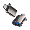 Joyroom adapter przejściówka USB 3.2 Gen 1 (męski) - USB Typ C (żeński) czarny (S-H151 Black)