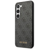 Etui Guess 4G Metal Gold Logo na Samsung Galaxy S24+ - czarne