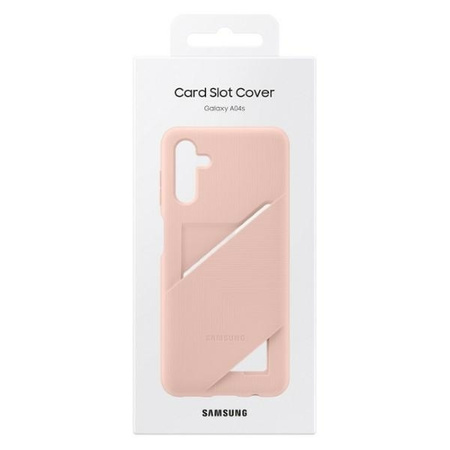 Samsung Card Slot Cover Case für Samsung Galaxy A04s Silikonhülle Copper Card Wallet (EF-OA047TZEGWW)