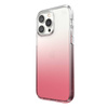 Speck Presidio Perfect-Clear + Ombre - Etui iPhone 14 Pro Max z powłoką MICROBAN (Clear / Vintage Rose Fade)