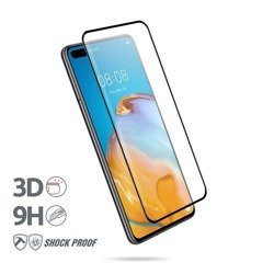 Crong 3D Armour Glass – Szkło hartowane 9H na cały ekran Huawei P40 + ramka instalacyjna