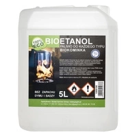 Bioalkohol, Bioethanol, BIO-Brennstoff für Biokamin, 5 l