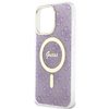 Guess GUHMP14XH4STU iPhone 14 Pro Max 6.7" purpurowy/purple hardcase 4G MagSafe