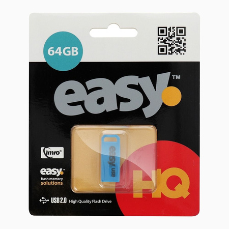 Imro pendrive 64GB USB 2.0 Easy niebieski