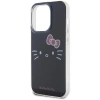 Hello Kitty IML Kitty Face Hülle für iPhone 13 Pro Max – Schwarz