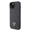 Guess GUHCP15SP4TDPK iPhone 15 6.1&quot; black/black hardcase Leather 4G Diamond Triangle