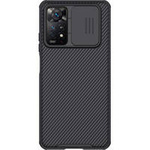 Nillkin CamShield Case Slim Handyhülle Schutzhülle mit Kameraschutzhülle Kameraabdeckung für Xiaomi Redmi Note 11 Pro / Note 11 Pro 5G / Note 11E Pro schwarz