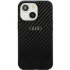 Audi Carbon Fiber iPhone 14 6,1" schwarz/schwarzes Hardcase AU-TPUPPCIP14-R8/D2-BK