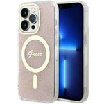 Guess GUHMP14LH4STP iPhone 14 Pro 6.1" pink/pink Hardcase 4G MagSafe