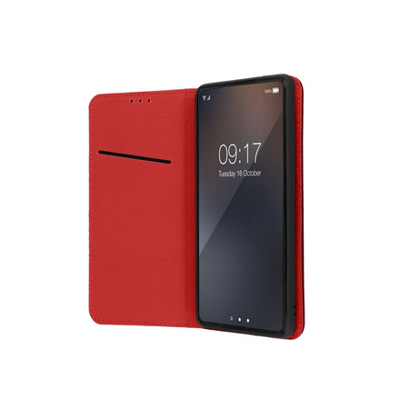 Kabura skórzana SMART PRO do XIAOMI Redmi NOTE 12 4G bordowy